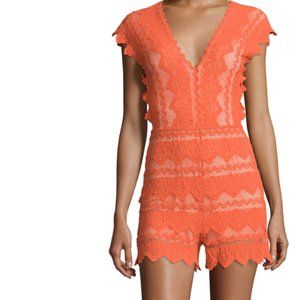 Nightcap Antoinette Playsuit - Orange